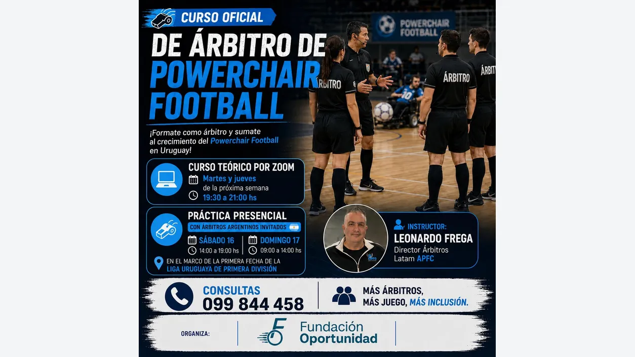 Curso Árbitro Powerchair