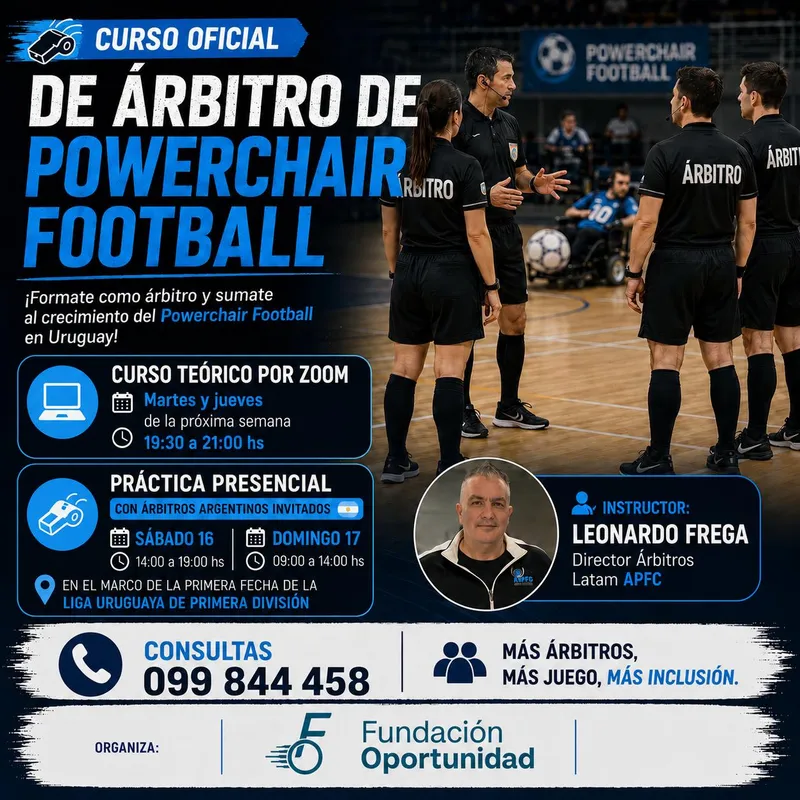 Curso Árbitro Powerchair